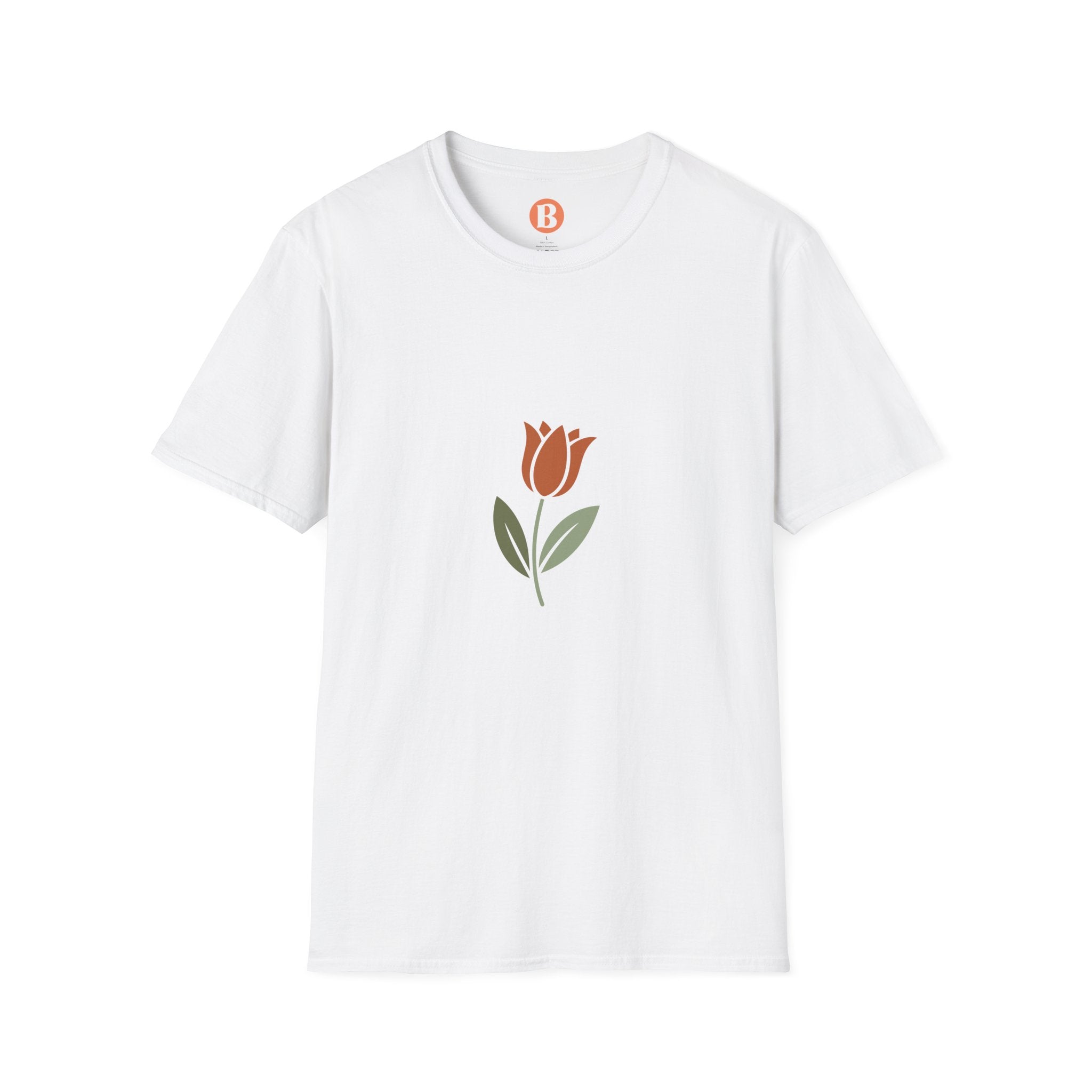 Tulip Graphic T-Shirt — Minimal Floral Tee