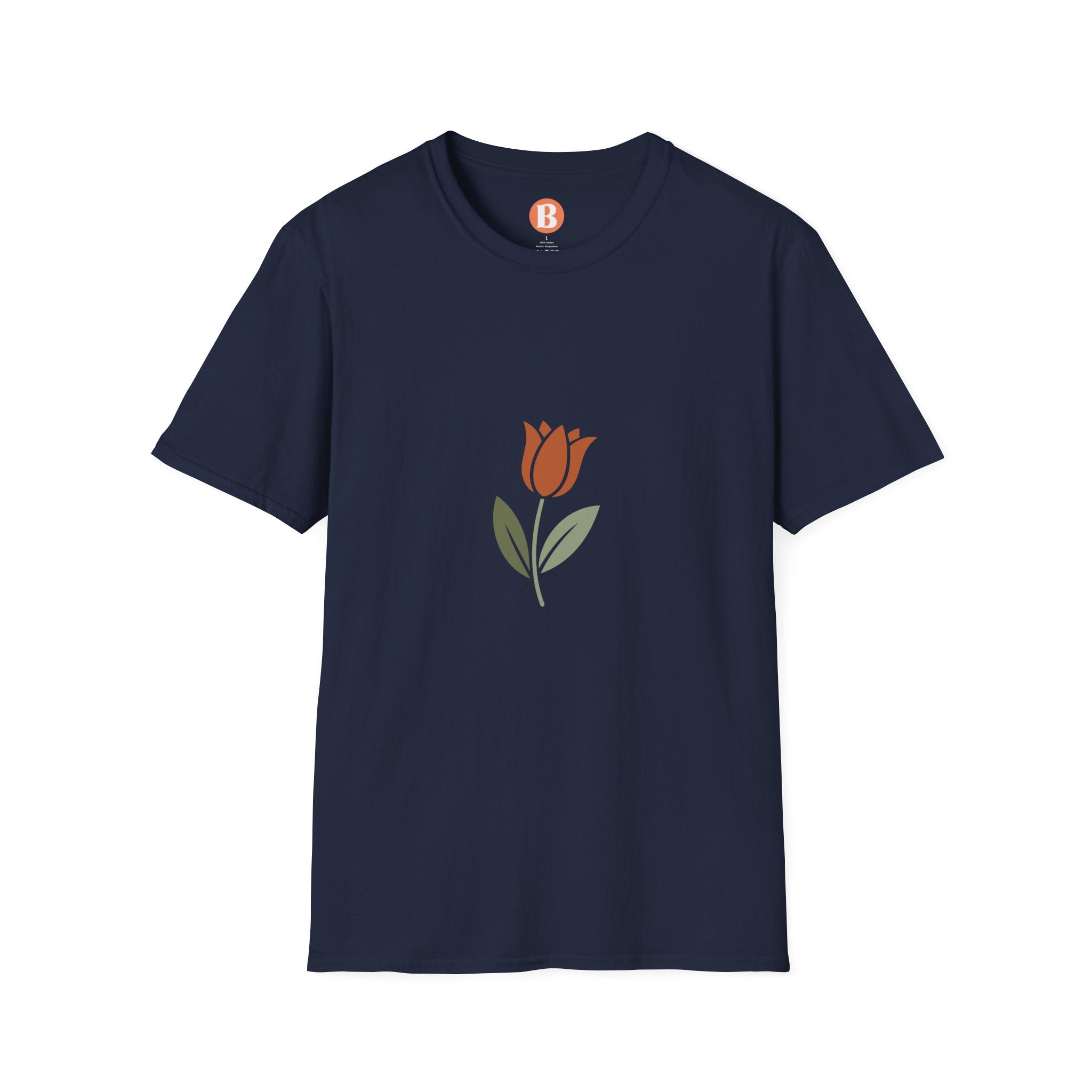 Tulip Graphic T-Shirt — Minimal Floral Tee