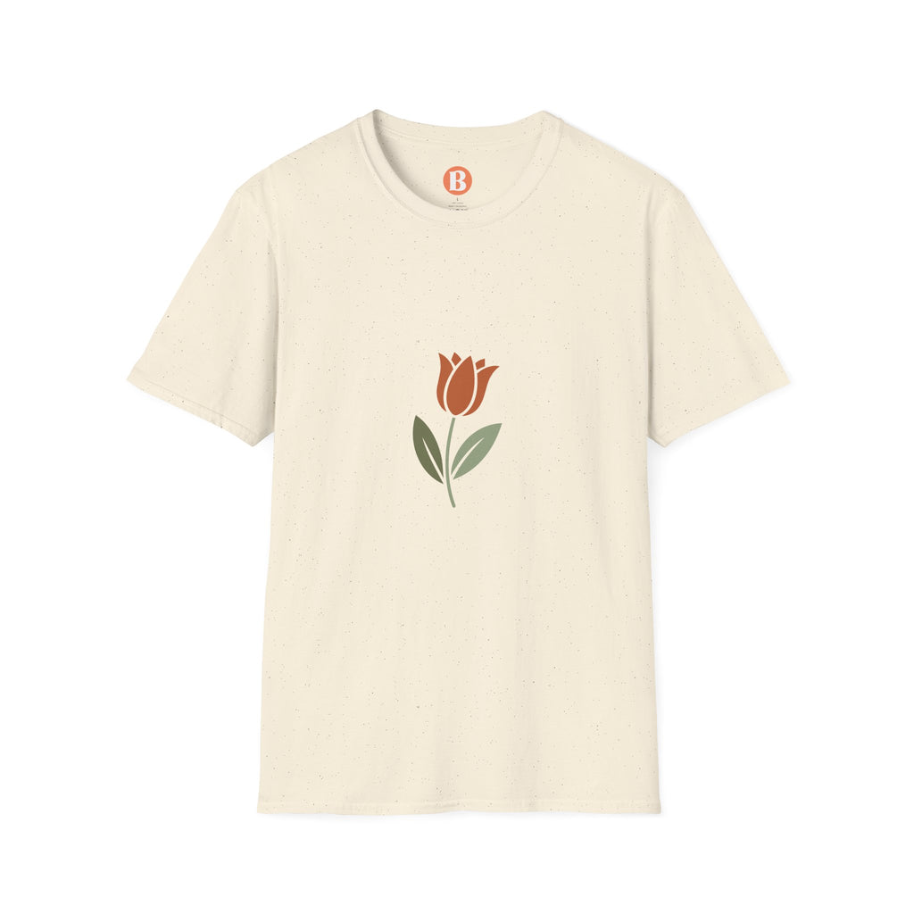 Tulip Graphic T-Shirt — Minimal Floral Tee