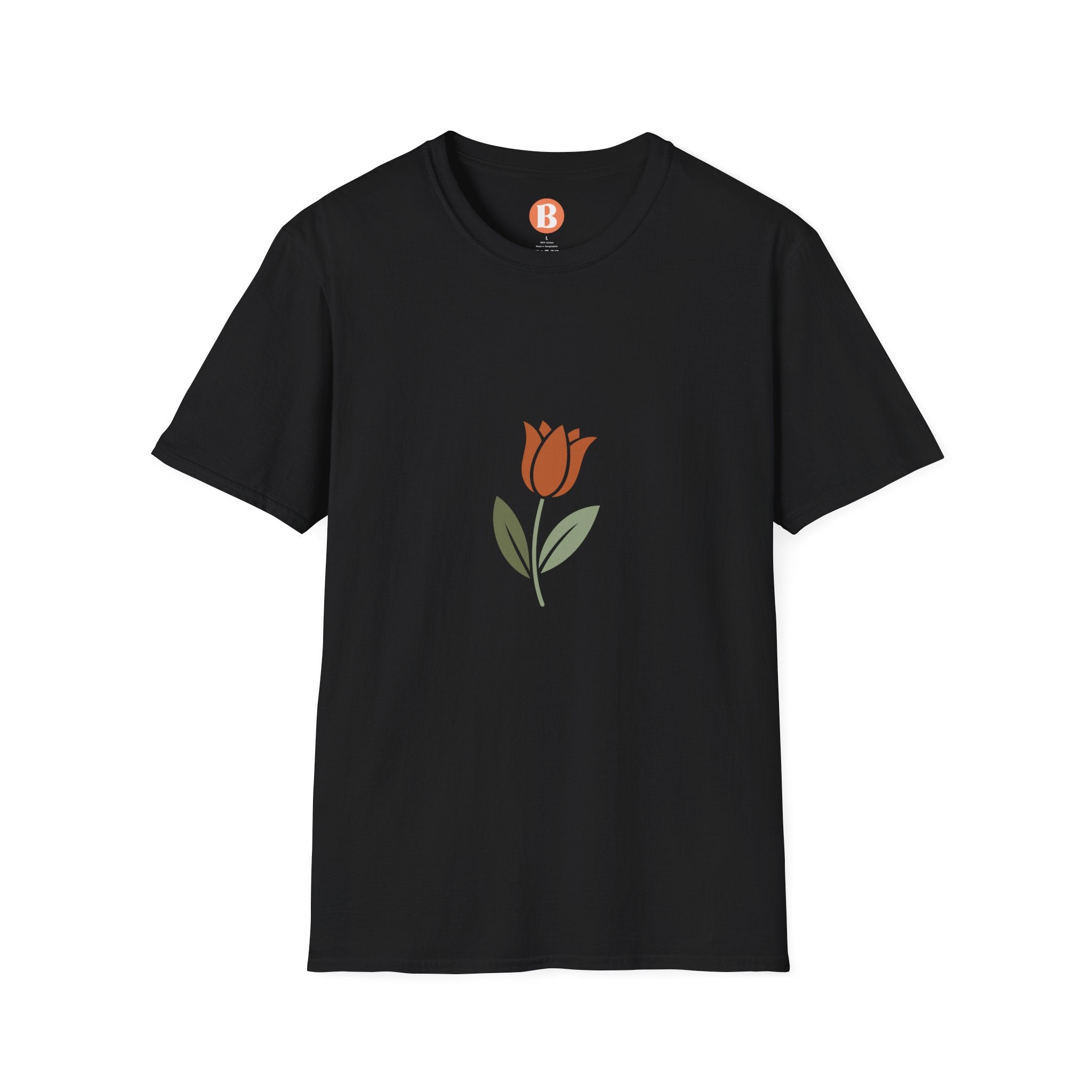 Tulip Graphic T-Shirt — Minimal Floral Tee